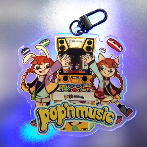 Porte-clé Arcade - Pop'n Music