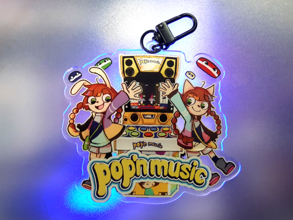 Porte-clé Arcade - Pop'n Music