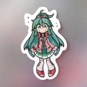 Autocollant Hatsune Miku - Modèle 1