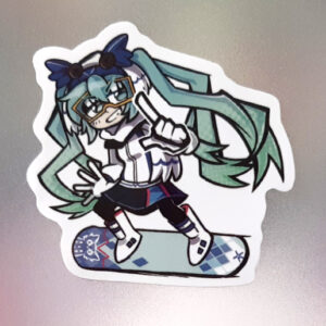 Autocollant Hatsune Miku - Modèle 2