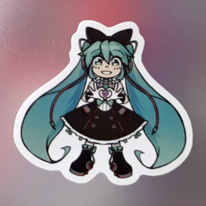 Autocollant Hatsune Miku - Modèle 6