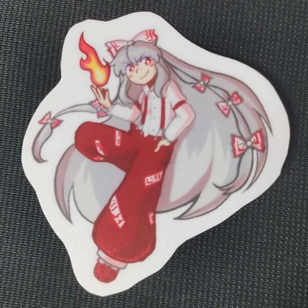 Autocollant Touhou - Fujiwara no Mokou